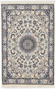 Perserteppich - Nain - 90 x 60 cm - creme