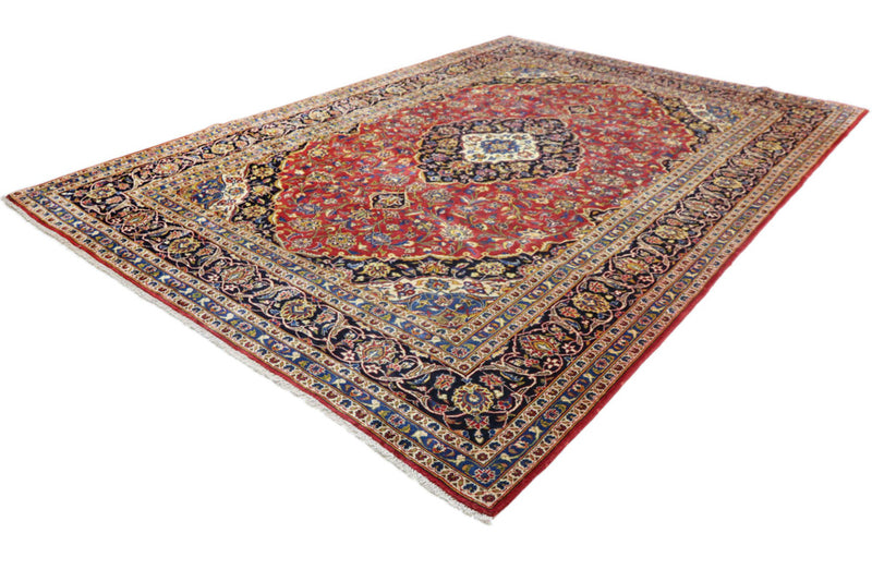 Perserteppich - Keshan - 350 x 250 cm - rot