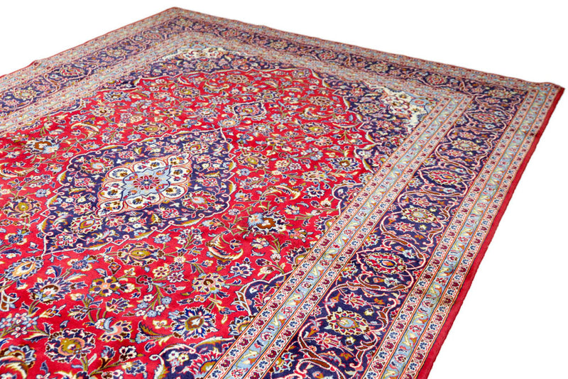 Perserteppich - Keshan - 360 x 245 cm - rot
