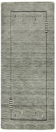 Läufer Gabbeh - Loribaft Softy - 203 x 83 cm - grau