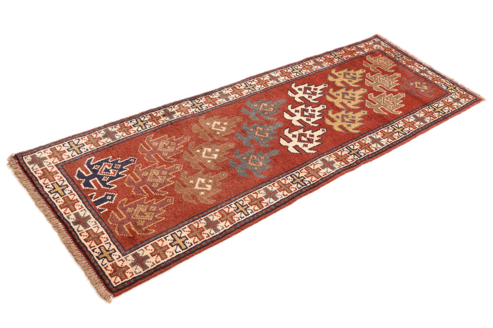 Läufer Perser - Nomadic - 195 x 65 cm - rot