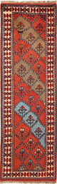 Läufer Perser - Nomadic - 190 x 60 cm - rot