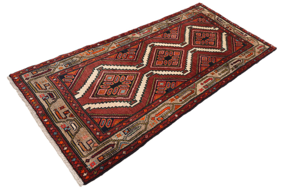 Läufer Perser - Nomadic - 185 x 80 cm - rost