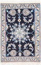 Perserteppich - Nain - 90 x 60 cm - dunkelblau