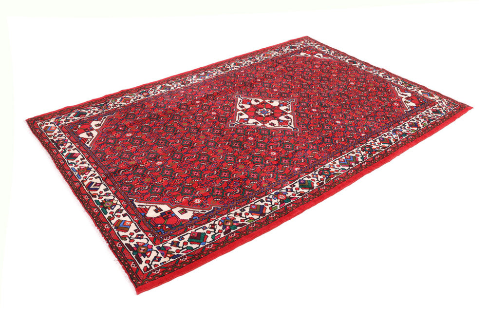 Perserteppich - Nomadic - 295 x 200 cm - dunkelrot