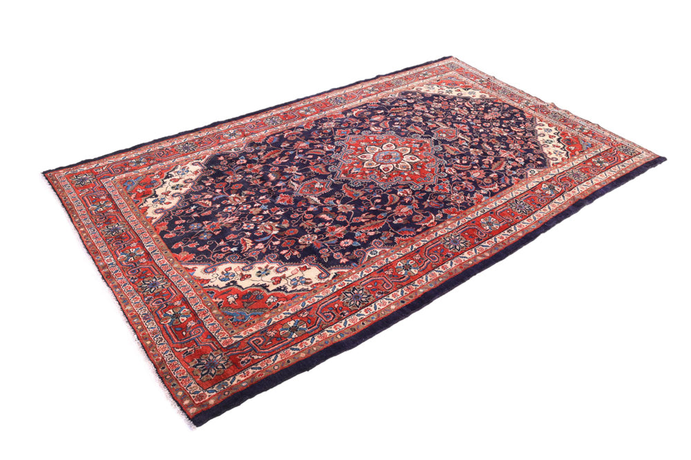 Perserteppich - Nomadic - 350 x 215 cm - dunkelrot