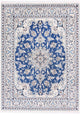 Perserteppich - Nain - 203 x 147 cm - blau