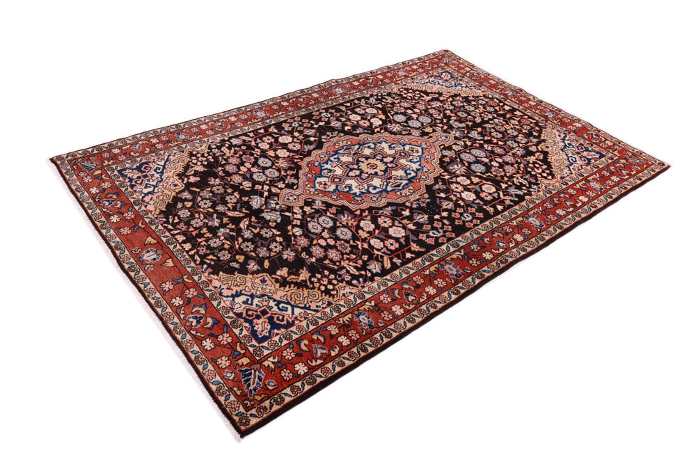 Perserteppich - Nomadic - 210 x 135 cm - dunkelrot