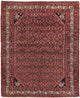 Perserteppich - Nomadic - 190 x 155 cm - dunkelrot