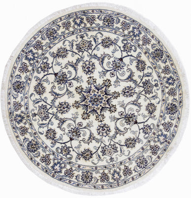 Perserteppich - Nain rund  - 150 x 150 cm - creme