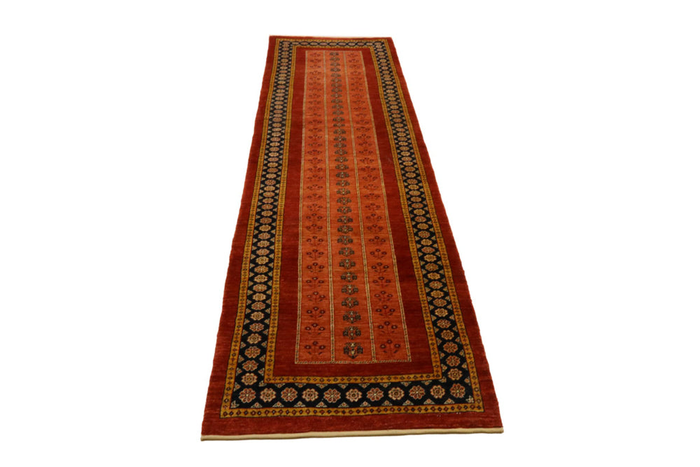 Läufer Gabbeh - Kaschkuli Perser - 290 x 82 cm - hellrot