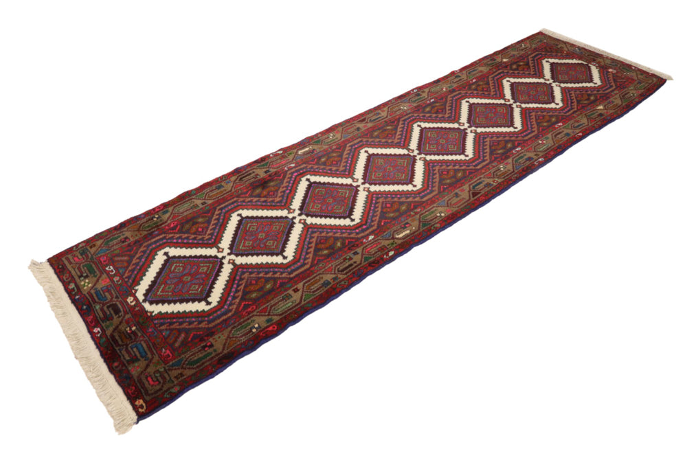 Läufer Perser - Nomadic - 313 x 84 cm - rost