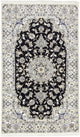 Perserteppich - Nain - 200 x 120 cm - dunkelblau