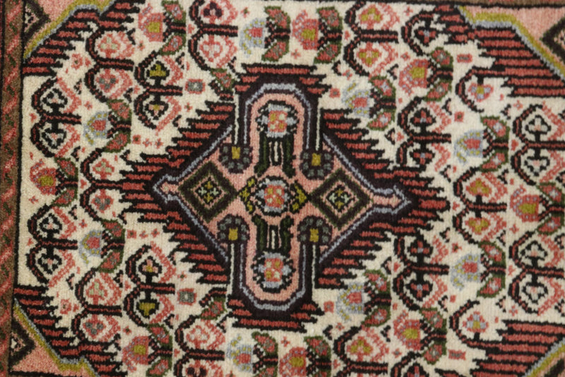 Perserteppich - Nomadic quadratisch  - 71 x 65 cm - hellbeige