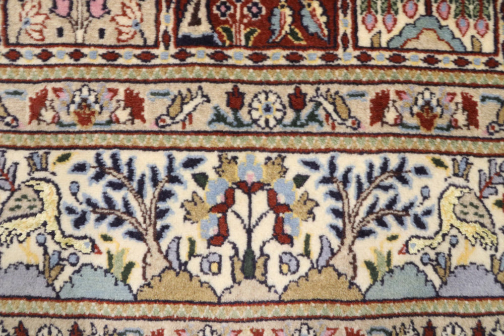 Perserteppich - Classic - 195 x 148 cm - dunkelbeige