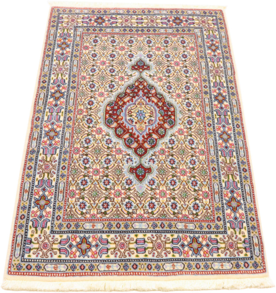 Perserteppich - Classic - 121 x 78 cm - dunkelbeige