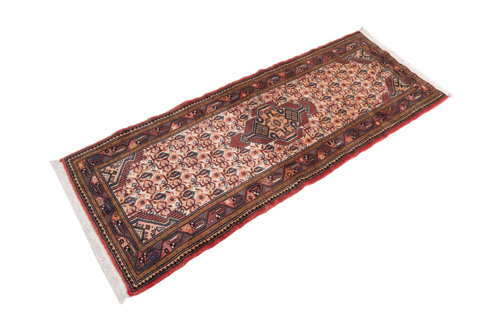 Läufer Perser - Nomadic - 200 x 88 cm - hellrot