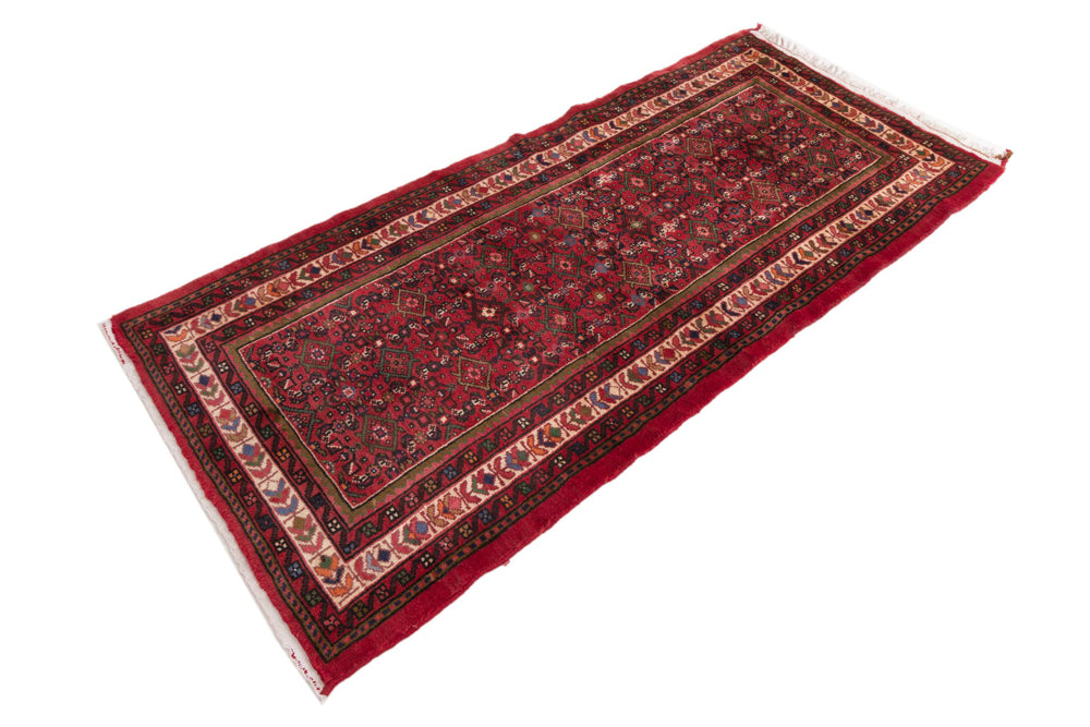 Läufer Perser - Nomadic - 195 x 97 cm - rot