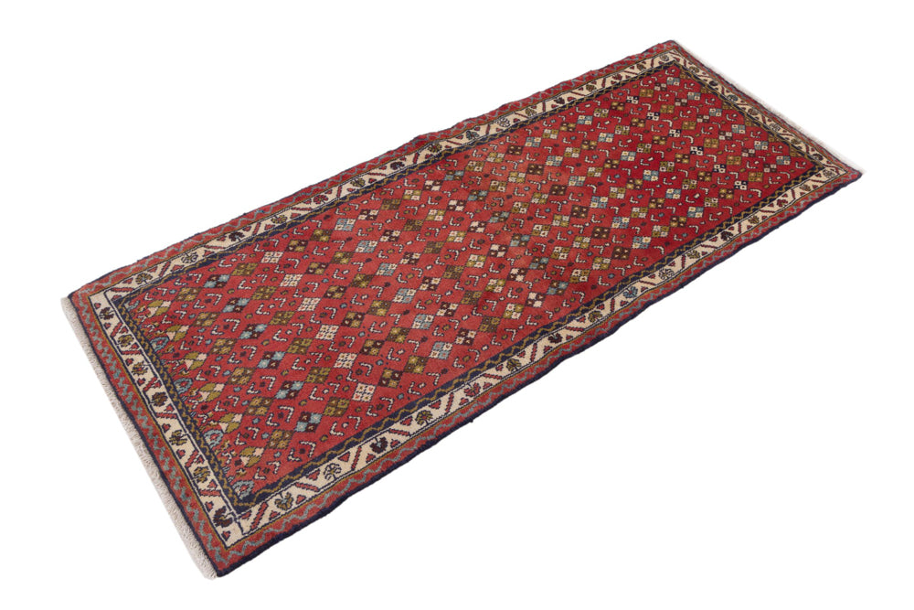 Läufer Perser - Nomadic - 197 x 78 cm - rot