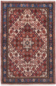 Perserteppich - Nomadic - 150 x 100 cm - dunkelrot