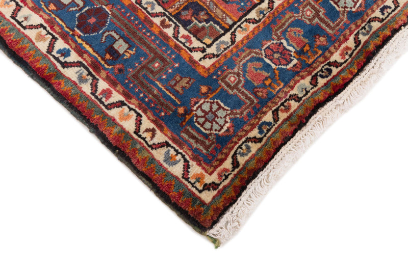 Perserteppich - Nomadic - 145 x 90 cm - dunkelrot