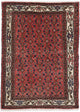 Perserteppich - Nomadic - 140 x 120 cm - dunkelrot