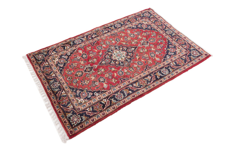 Perserteppich - Keshan - 150 x 100 cm - rot