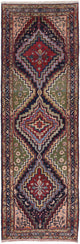 Läufer Perser - Nomadic - 250 x 82 cm - mehrfarbig