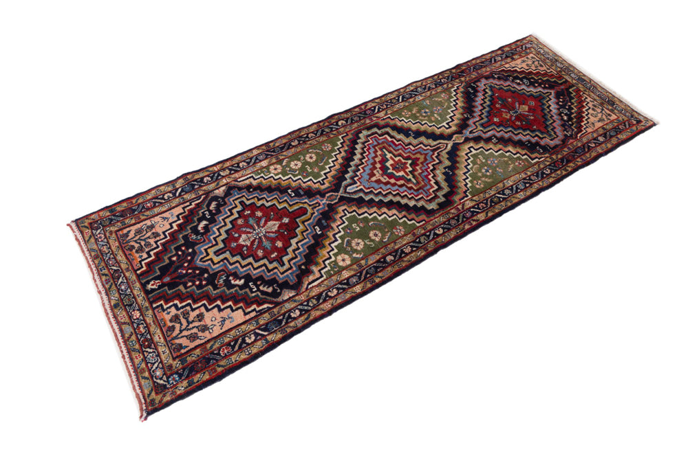 Läufer Perser - Nomadic - 250 x 82 cm - mehrfarbig