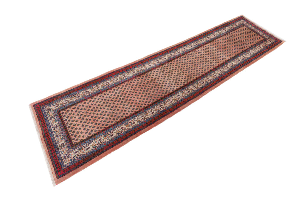 Läufer Perser - Mir - 305 x 85 cm - hellrot