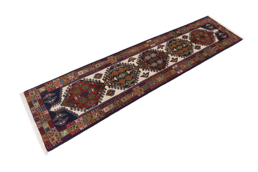 Läufer Perser - Nomadic - 290 x 70 cm - mehrfarbig