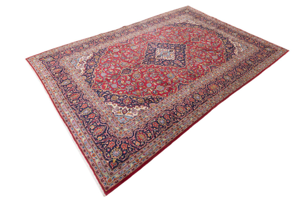 Perserteppich - Keshan - 340 x 250 cm - rot