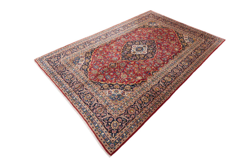 Perserteppich - Keshan - 350 x 250 cm - rot