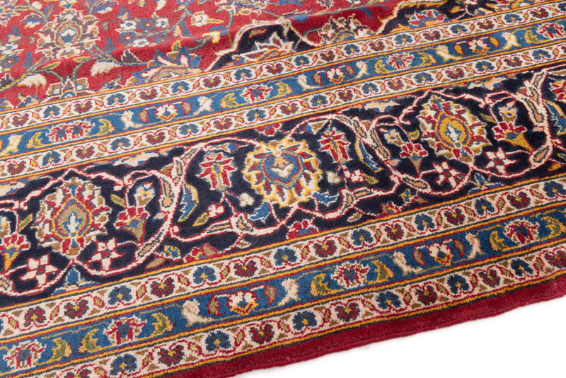 Perserteppich - Keshan - 350 x 250 cm - rot