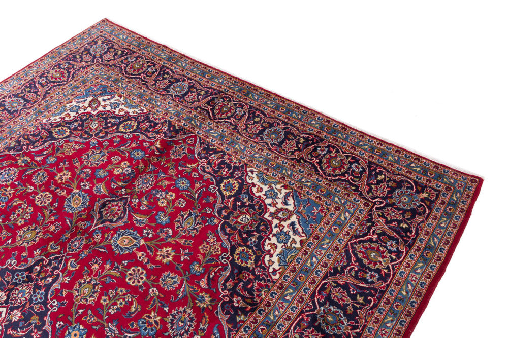 Perserteppich - Keshan - 352 x 252 cm - rot