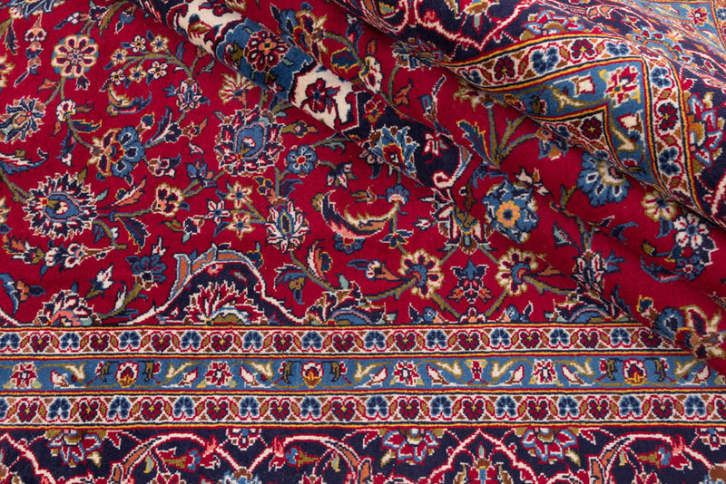 Perserteppich - Keshan - 352 x 252 cm - rot