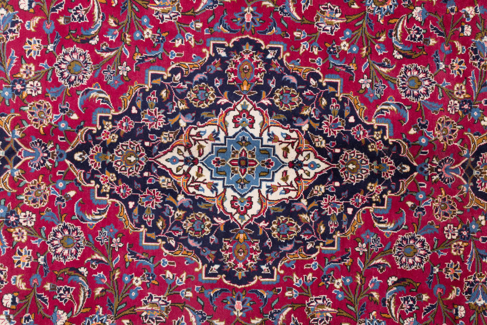 Perserteppich - Keshan - 358 x 245 cm - rot