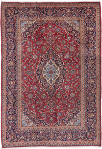 Perserteppich - Keshan - 350 x 245 cm - rot