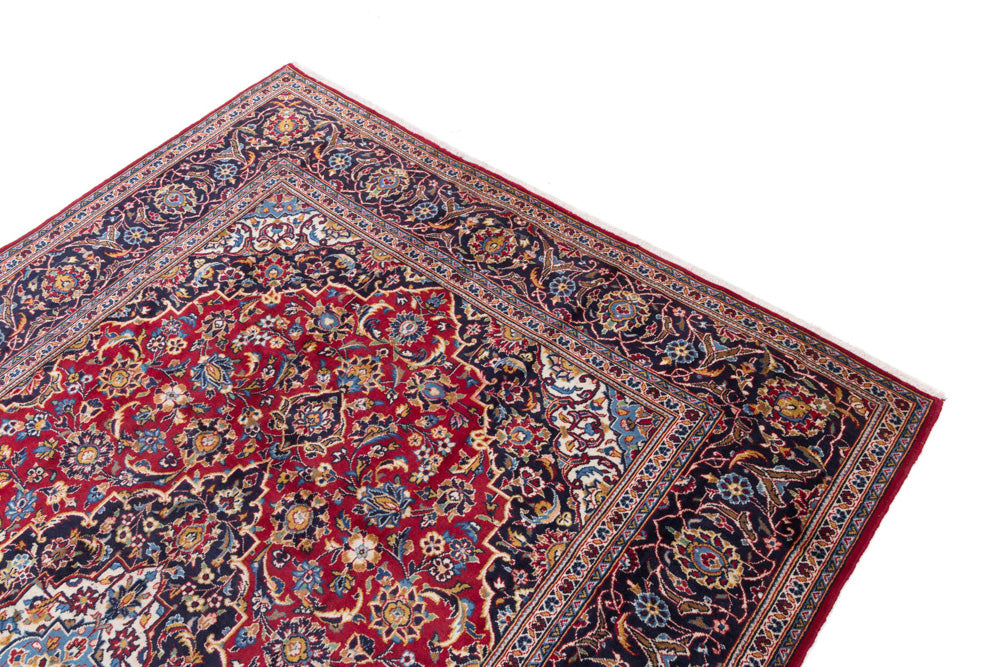 Perserteppich - Keshan - 345 x 240 cm - rot
