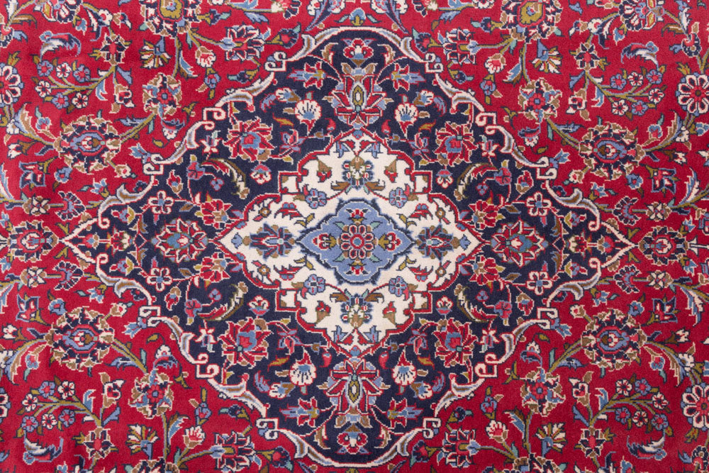 Perserteppich - Keshan - 355 x 240 cm - rot