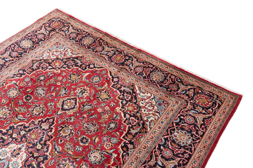 Perserteppich - Keshan - 345 x 250 cm - rot