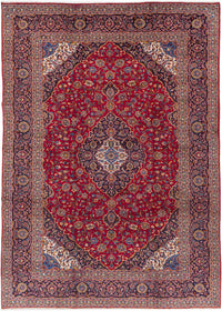Perserteppich - Keshan - 420 x 305 cm - rot