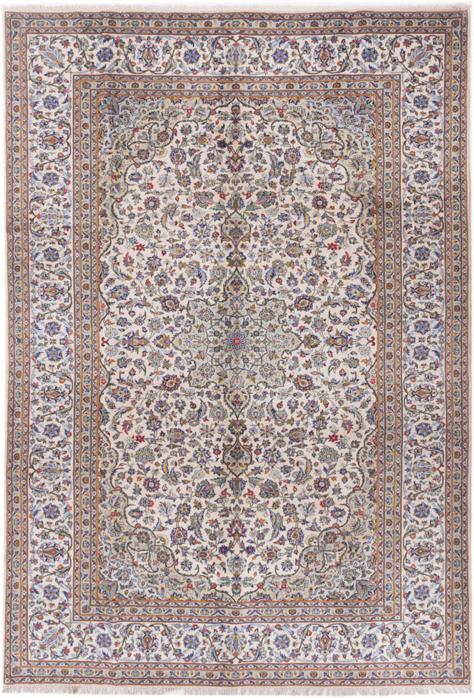 Perserteppich - Keshan - 365 x 250 cm - creme
