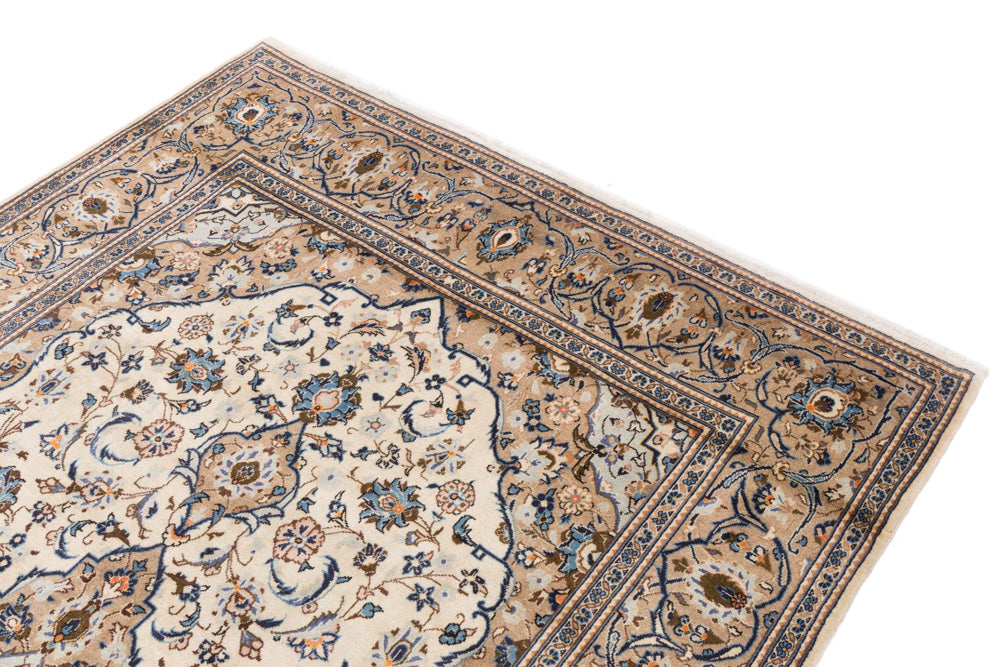 Perserteppich - Keshan - 330 x 198 cm - creme