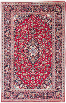Perserteppich - Keshan - 308 x 204 cm - rot