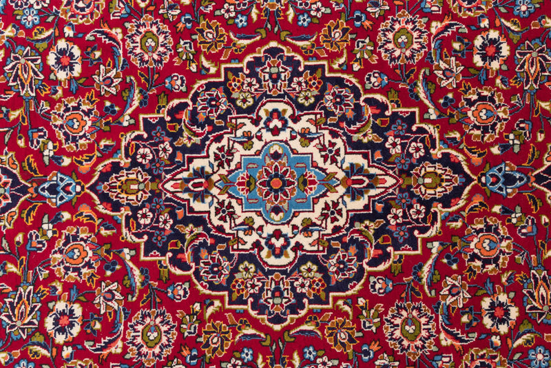 Perserteppich - Keshan - 320 x 208 cm - rot