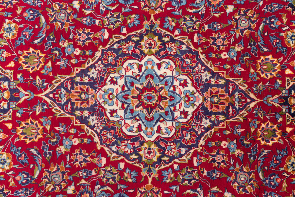 Perserteppich - Keshan - 322 x 205 cm - rot