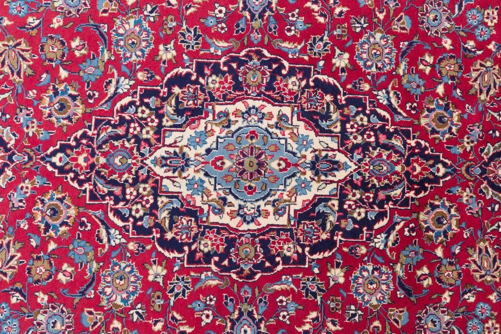Perserteppich - Keshan - 317 x 205 cm - rot