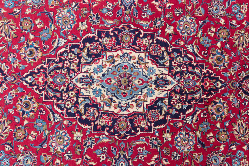 Perserteppich - Keshan - 317 x 205 cm - rot
