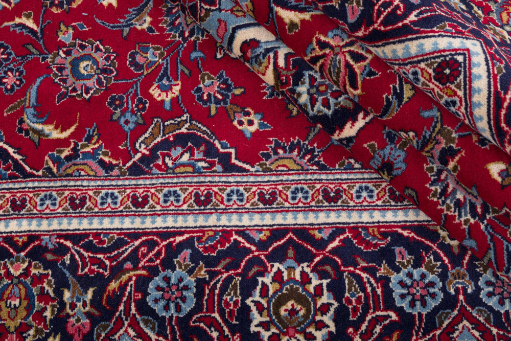 Perserteppich - Keshan - 312 x 200 cm - rot